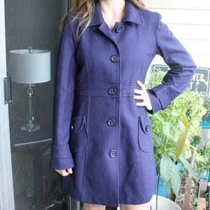 ❗️SALE❗️Navy Blue Long Pea Coat